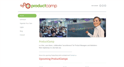 Desktop Screenshot of productcamp.org